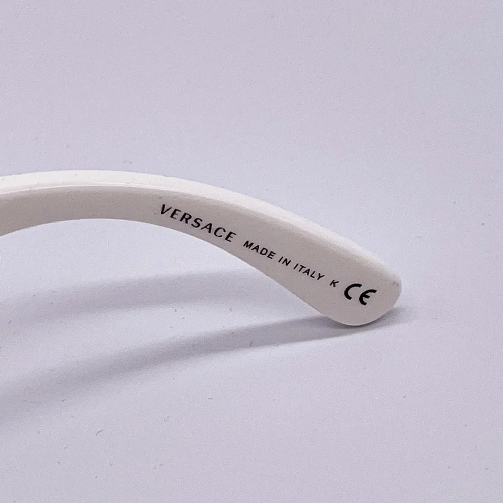 NEW VE4361 VERSACE MEDUSA VE 4361 401/87 WHITE SUNGLASSES MOD 4361